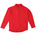 UNDER ARMOUR Damen-Trainingsanzugoberjacke mit lockerer Passform, UK 14, Mittelrot