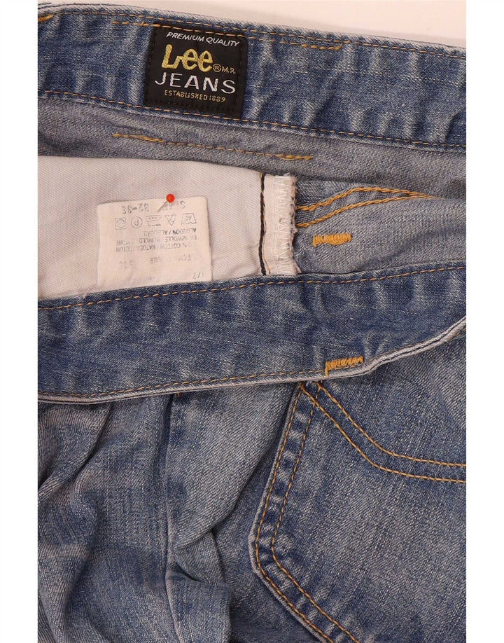 Lee Herren Schlagjeans W32 L33 Blaue Baumwolle