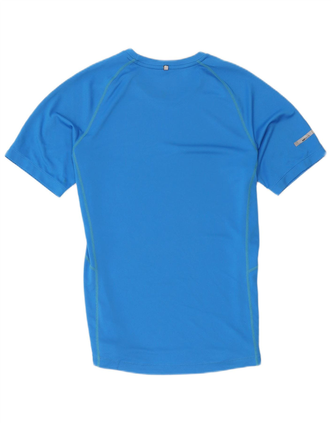Nike Herren Dri Fit T-Shirt Top Mittelblaues Polyester