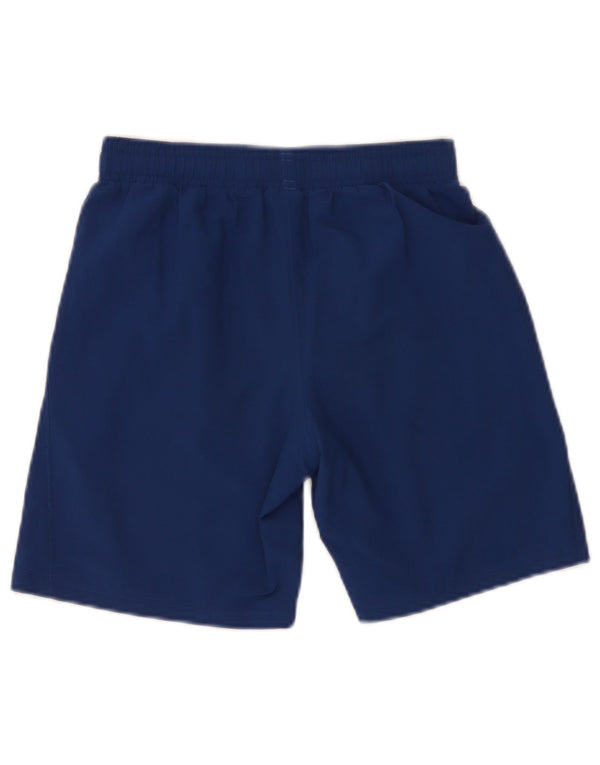 Under Armour Jungen-Sportshorts, 9–10 Jahre, mittelblaues Polyester