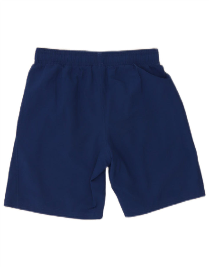 Under Armour Jungen-Sportshorts, 9–10 Jahre, mittelblaues Polyester