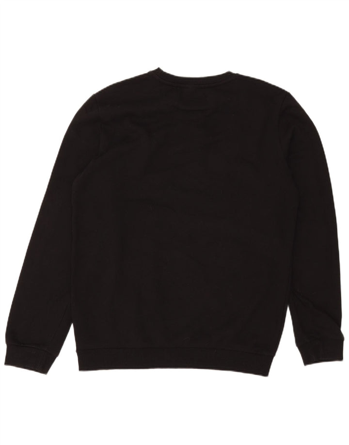 Puma Herren Grafik-Sweatshirt-Pullover, klein, schwarze Baumwolle