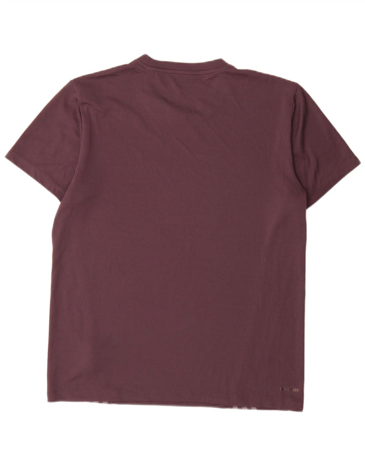 Adidas Herren T-Shirt Top Large Lila Polyester