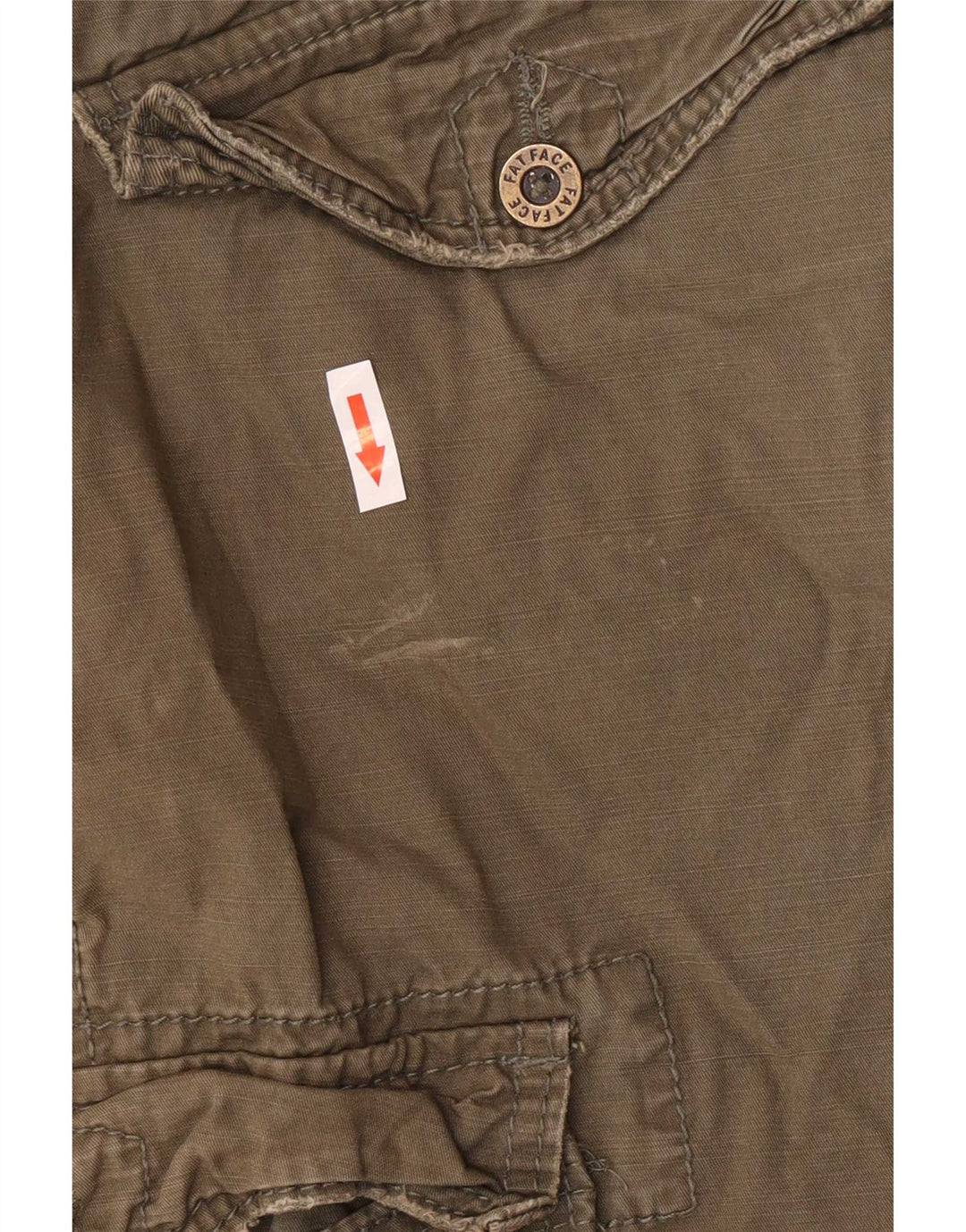 Fat Face Mens Cargo Shorts Large W36 Khaki Cotton