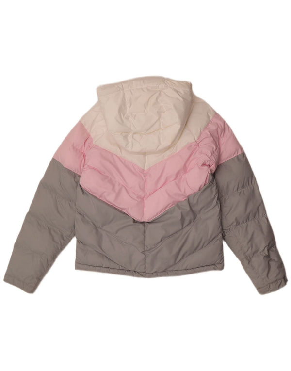 Nike Wattierte Jacke mit Kapuze für Jungen, 13–14 Jahre, XL, mehrfarbig, Farbblock