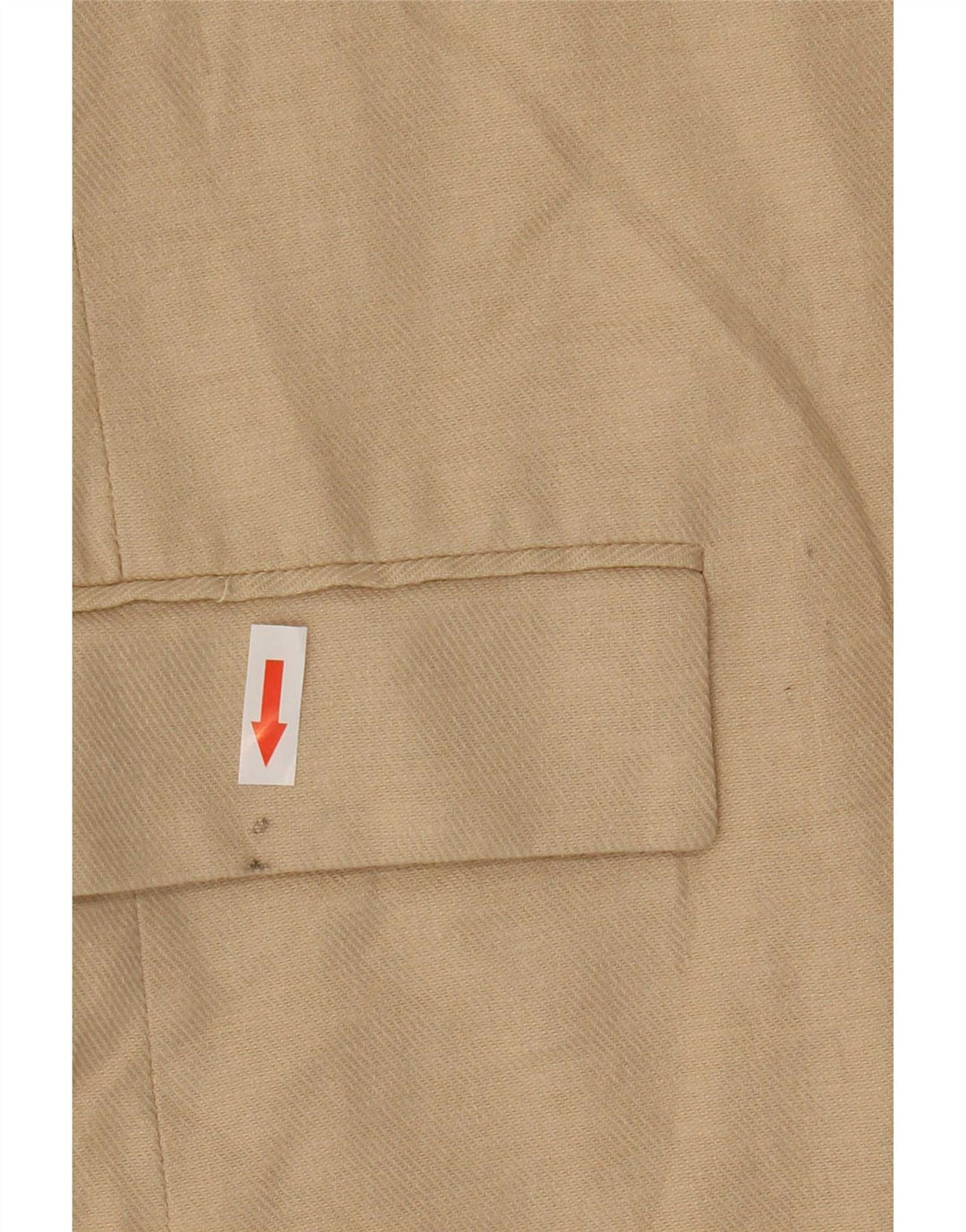 Zara Damen-Blazer mit 3/4-Ärmeln, offen, Gr. 12, Mittelbeige