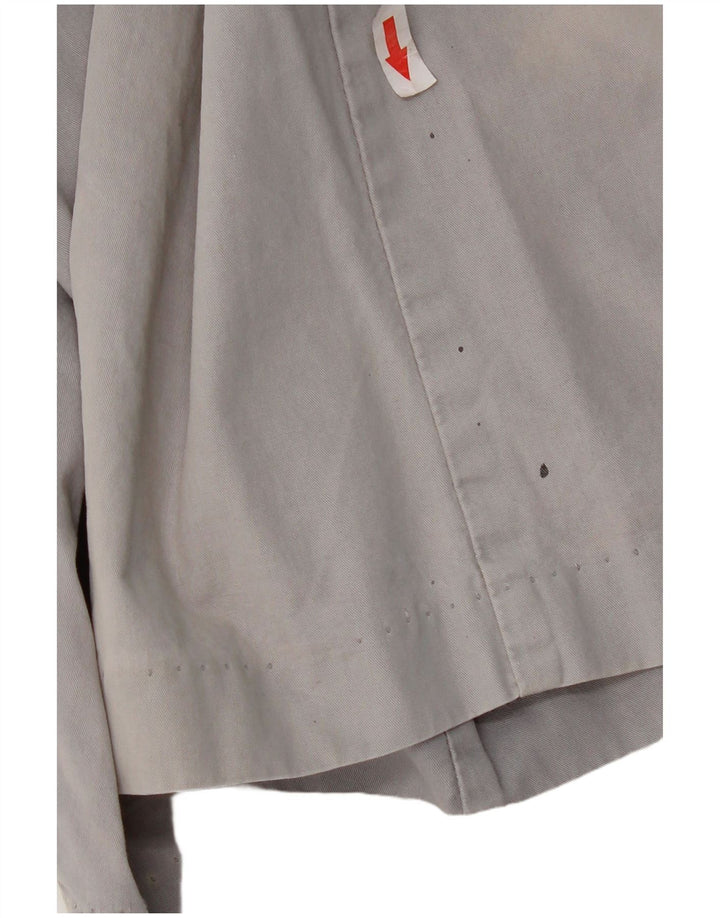 French Connection Herren-Chinoshorts, W34, Größe L, Grau, Baumwolle