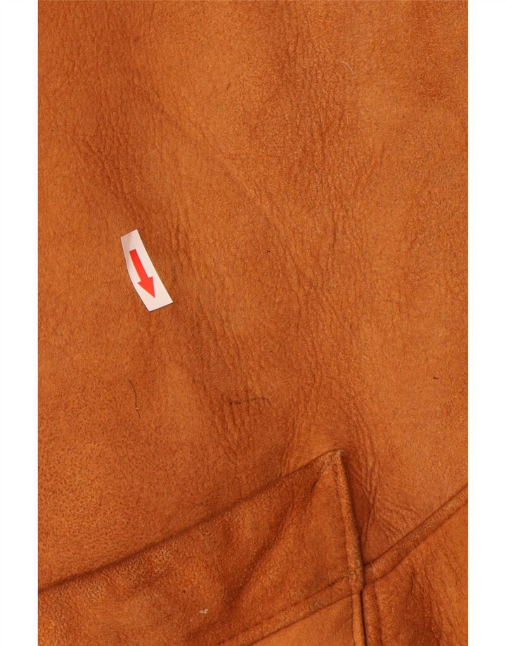 Vintage Damen Übergroßer Lammfellmantel UK 16 Large Beige