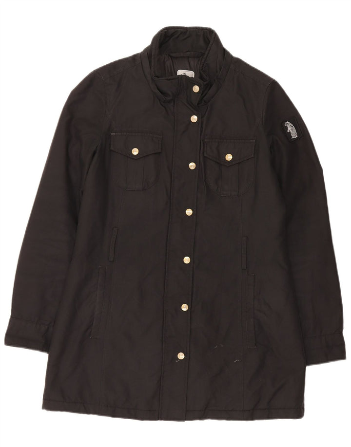 Refrigue Damen Utility-Jacke UK 14 Mittelschwarzes Polyester