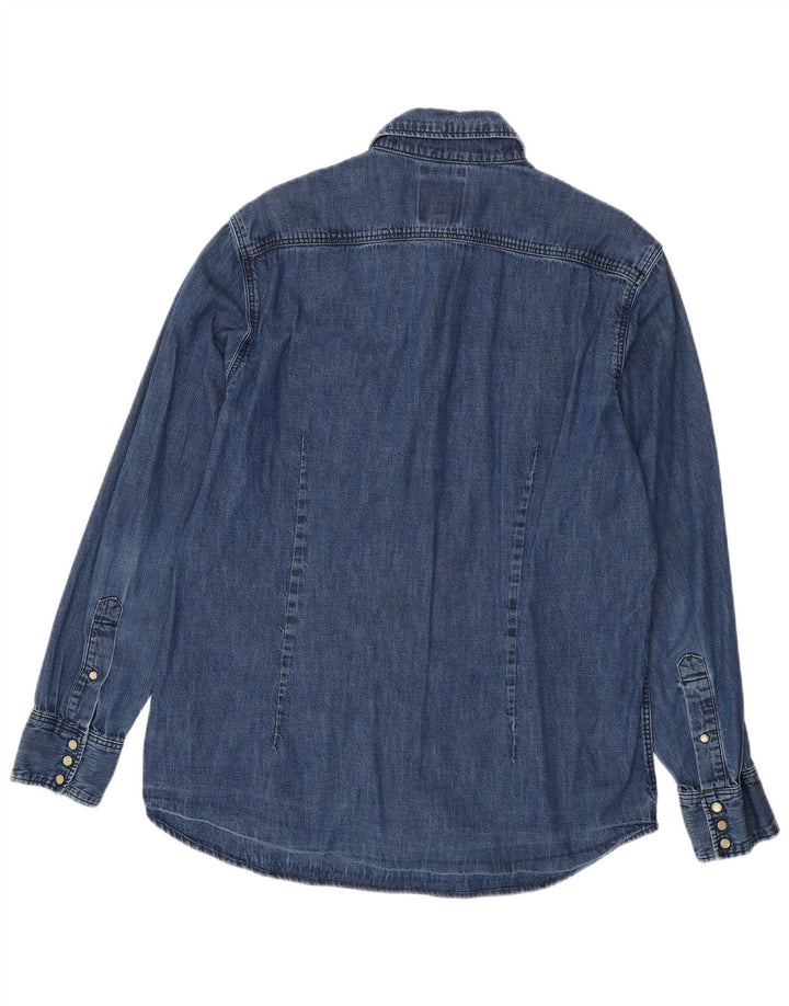 G-STAR Herren Slim Fit Jeanshemd XL Blau Baumwolle