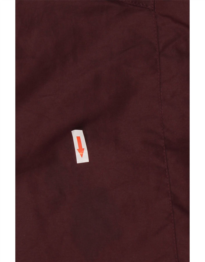 Mountain Warehouse Damen-Regenjacke mit Kapuze, UK 12, Mittel, Burgunderrot
