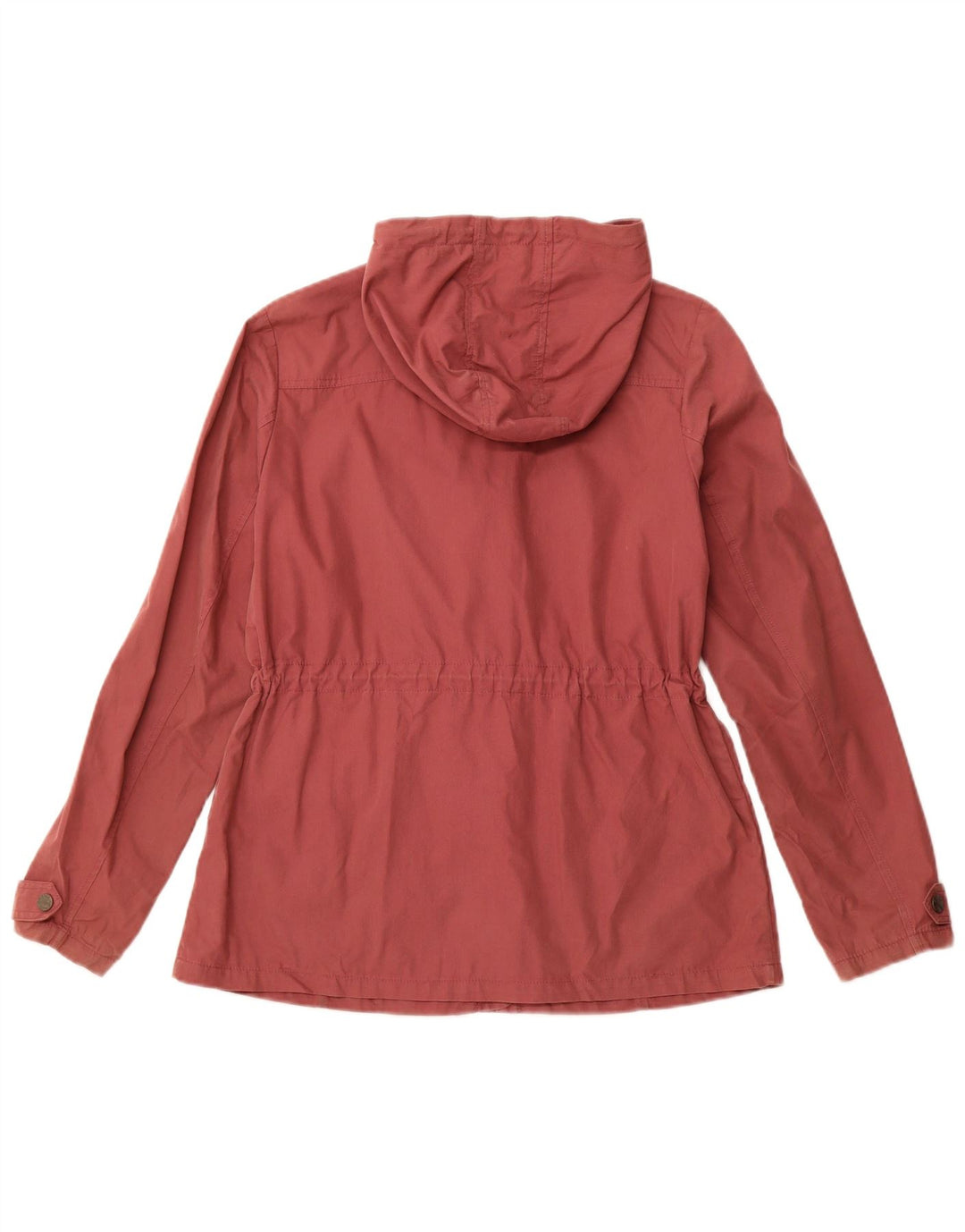 FAT FACE Damen-Duffle-Jacke mit Kapuze, UK 12, mittelbraun, Baumwolle