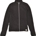CHAMPION Womens Tracksuit Top Jacket UK 12 Medium Black Polyester | Vintage Champion | Thrift | Second-Hand Champion | Used Clothing | Messina Hembry 