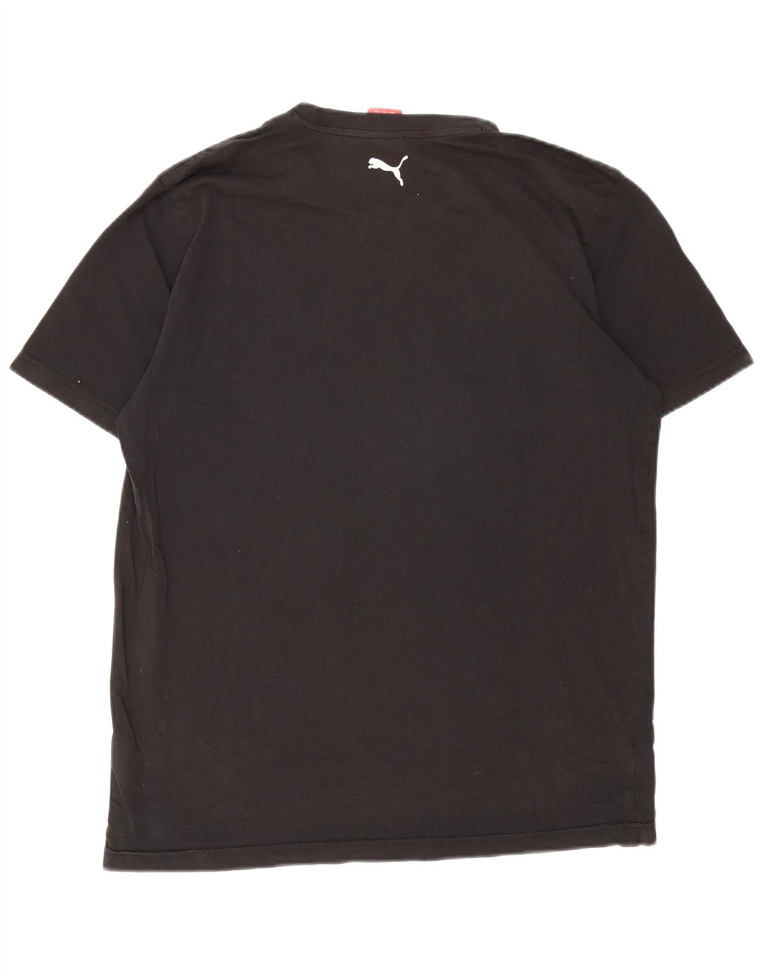 Puma Herren T-Shirt mit Grafik, groß, aus schwarzer Baumwolle