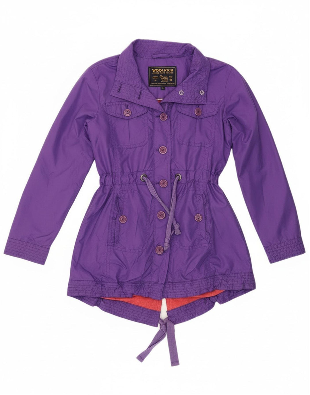 Woolrich Parka-Jacke für Mädchen, 7–8 Jahre, Lila