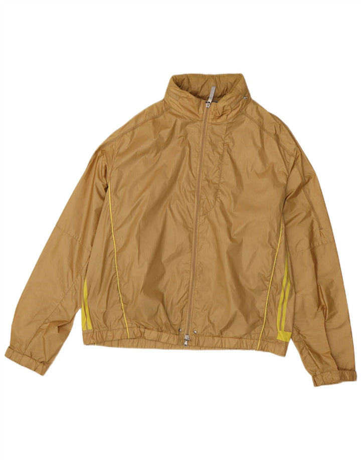 Vintage Herren Regenjacke mit Kapuze UK 40 Large Beige