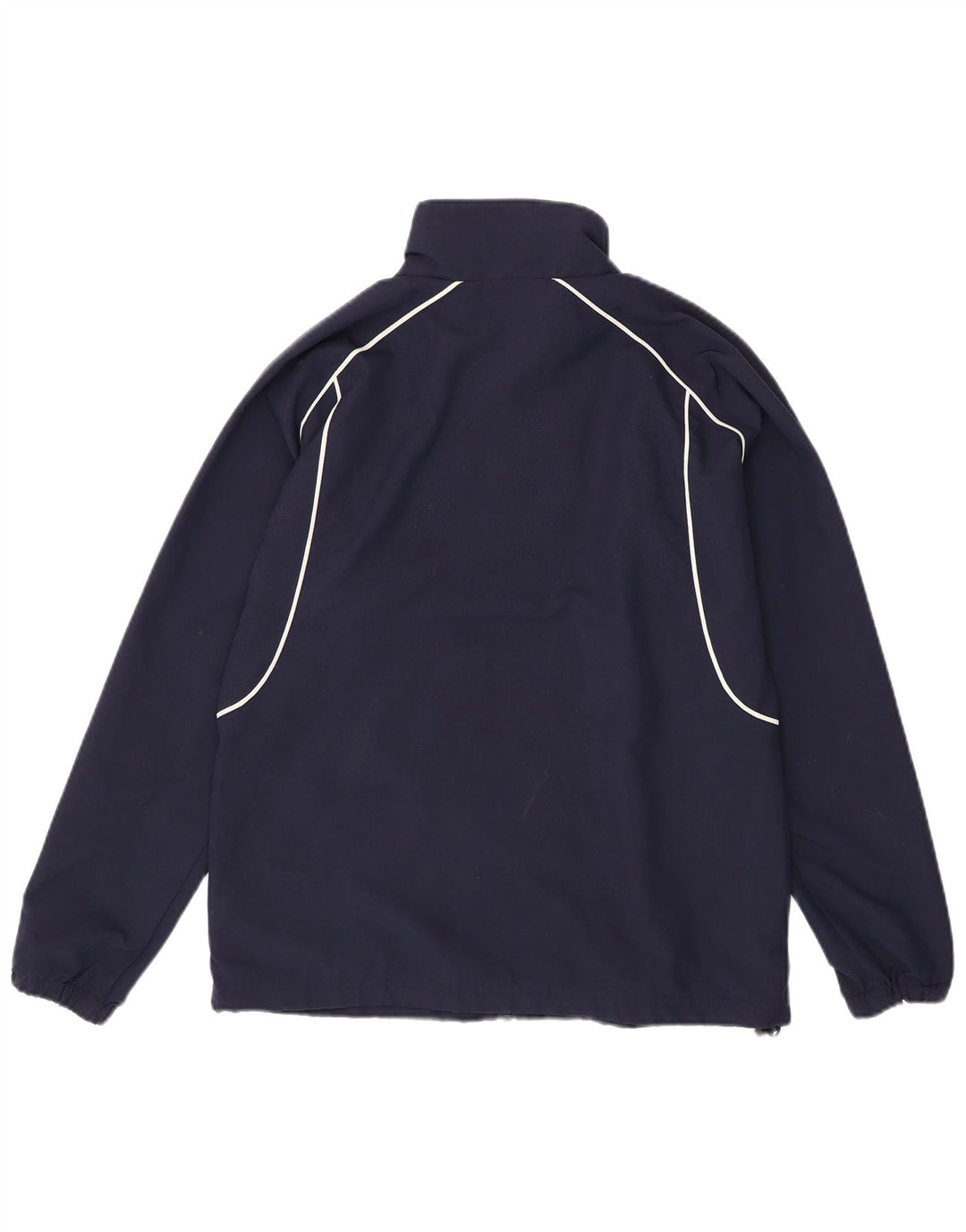 CANTERBURY Boys Tracksuit Top Jacket 13-14 Years Navy Blue Polyester
