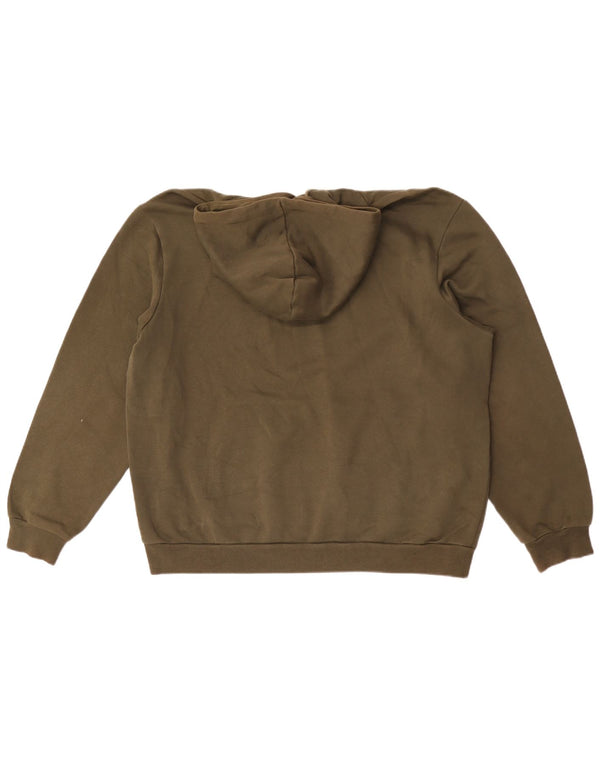 Puma Damen Graphic Hoodie Pullover UK 18 XL Khaki