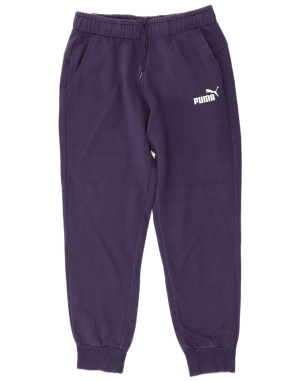 Puma Herren-Trainingshose, Jogginghose, mittelblau, Baumwolle