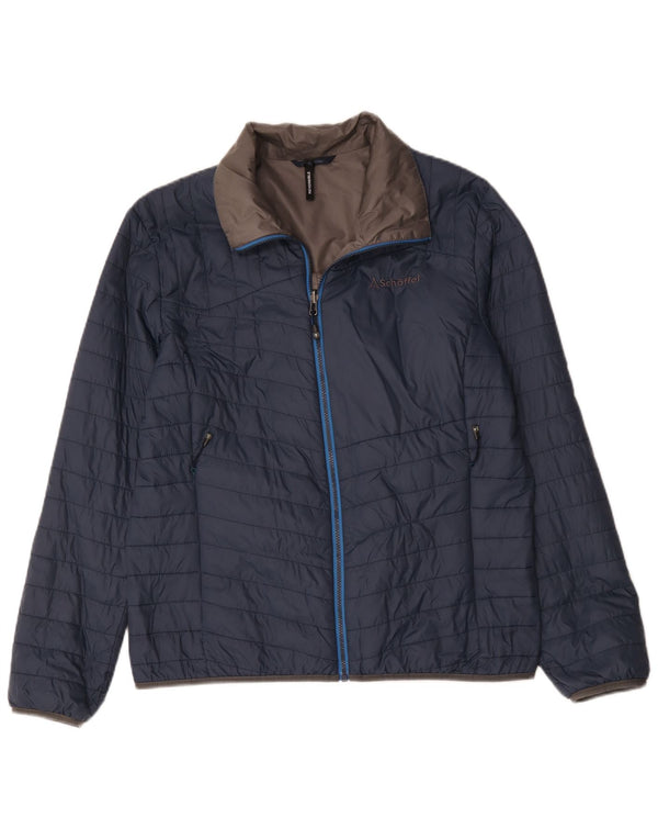 Schöffel Herren Wattierte Jacke UK 44 2XL Marineblau Polyamid