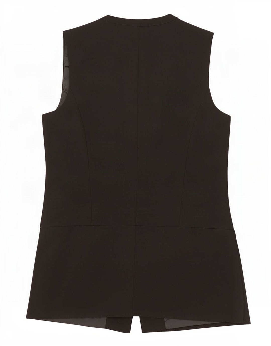 Marks & Spencer Damen Weste UK 14 Mittelschwarzes Polyester