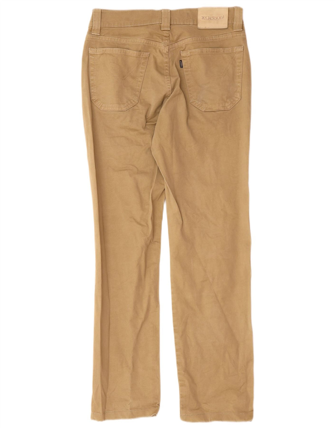 Jeckerson Herren Straight Jeans W30 L29 Beige Baumwolle