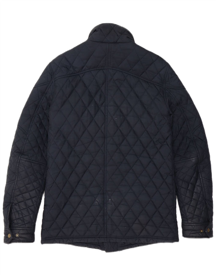 JOULES Herren Steppjacke UK 36 Small Marineblau Polyester