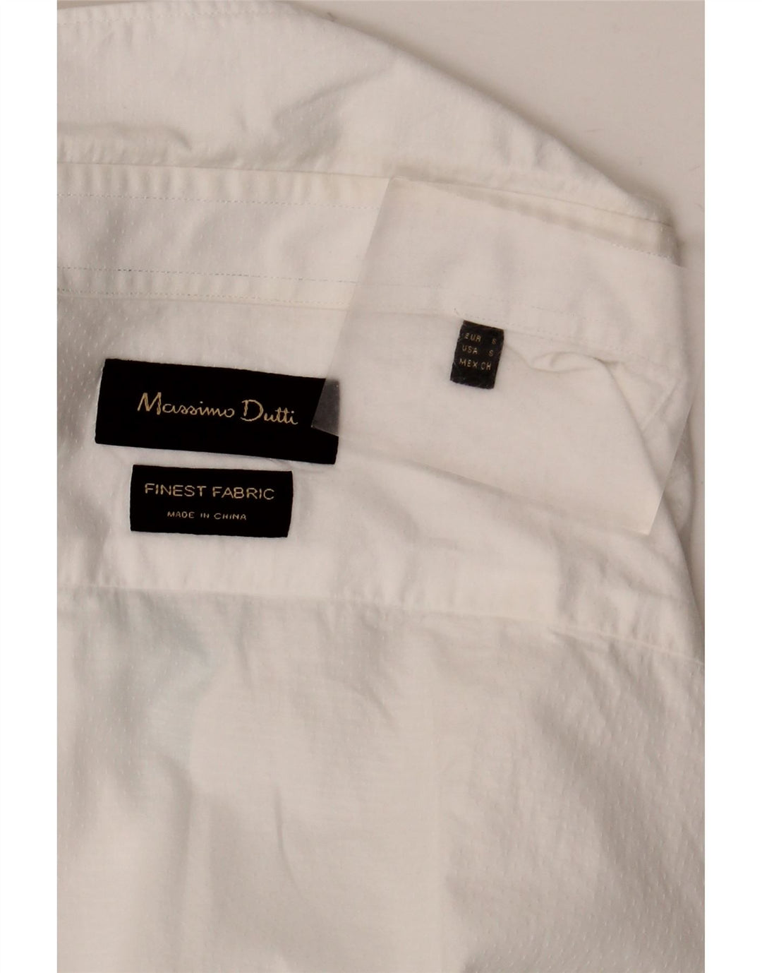 Massimo Dutti Herrenhemd Small Weiß
