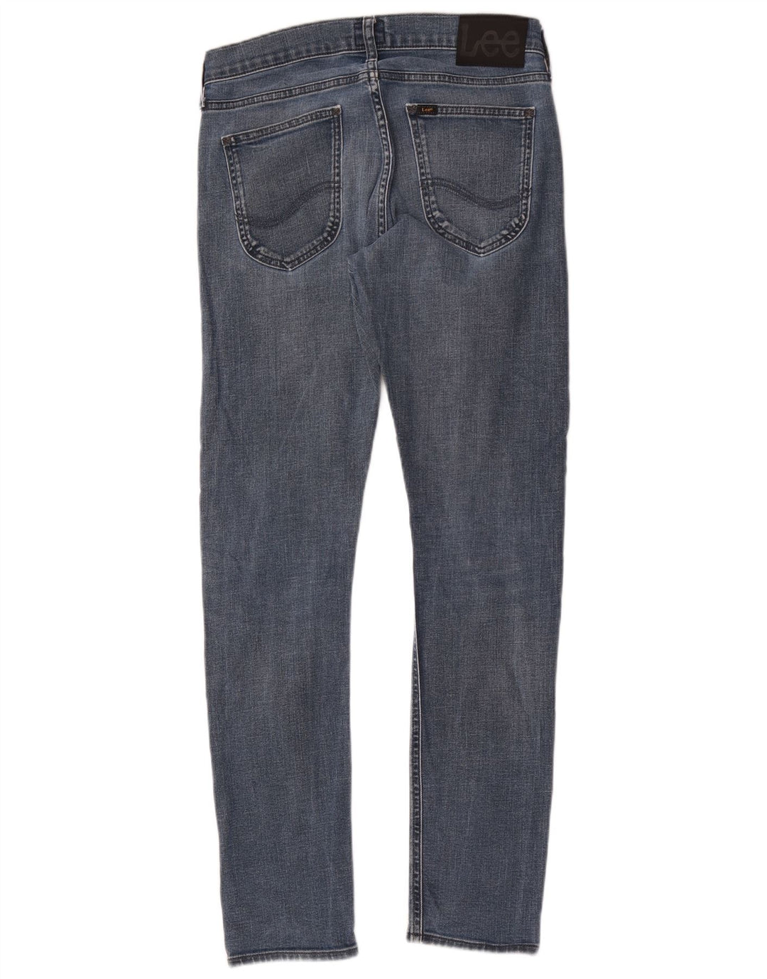 Lee Herren Luke Slim Jeans W30 L32 Blaue Baumwolle