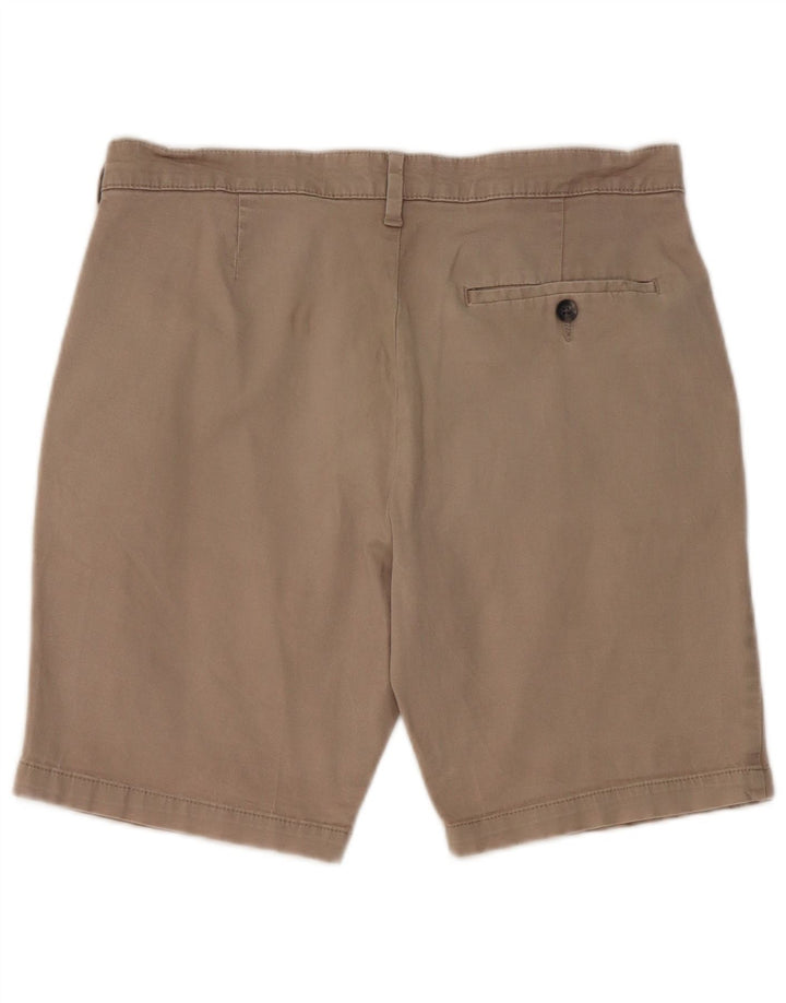 Marks & Spencer Herren Chinoshorts W32 mittelgraue Baumwolle