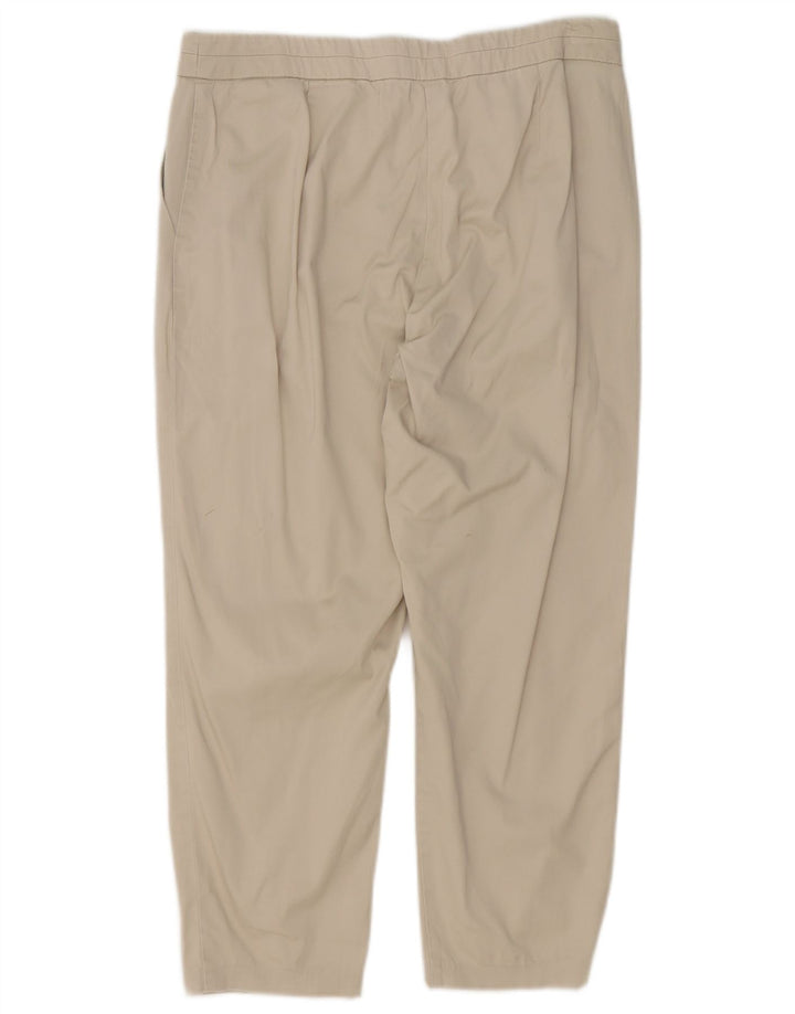 Gerade Capri-Hose für Damen von Marks & Spencer, UK 12, M, W30, L22, Beige