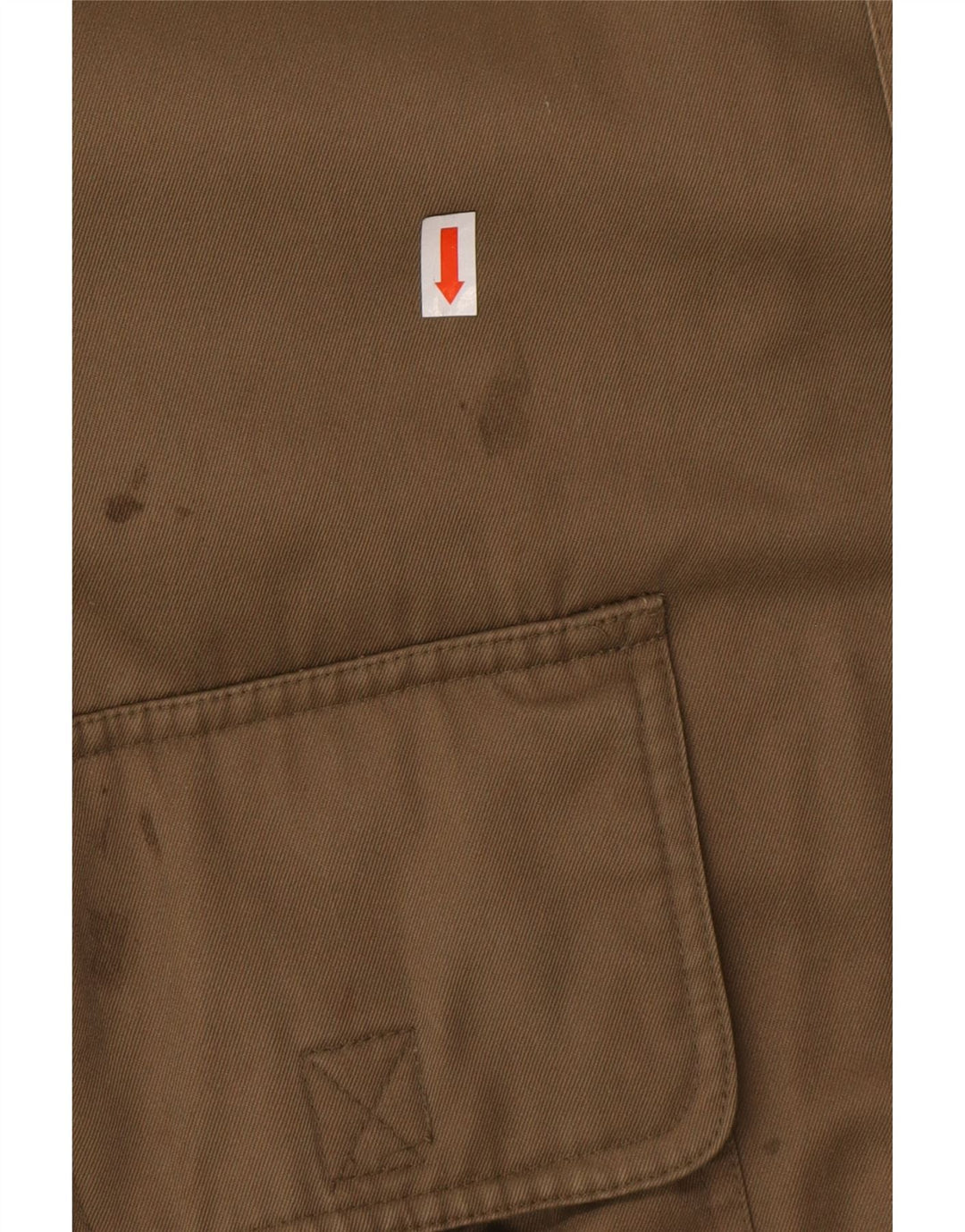 UNIVERS Herren-Utility-Jacke mit Kapuze IT 52 XL, braune Baumwolle