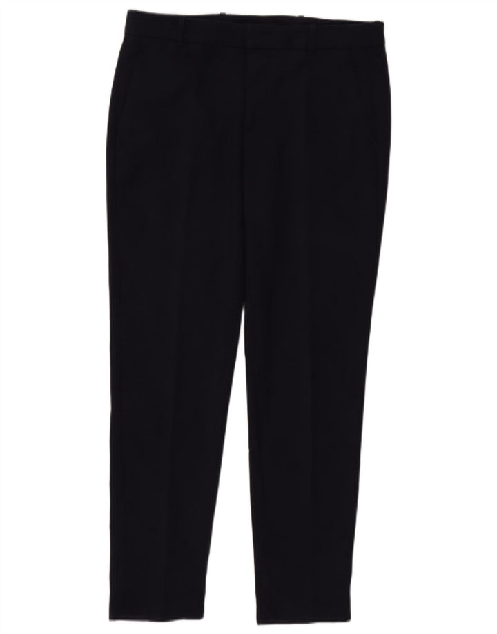 Slim-Anzughose für Damen von Zara, Größe L, W33, L30, Marineblau