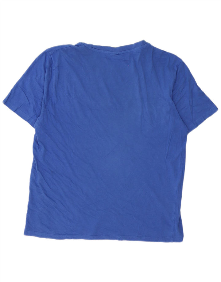 Rifle Herren Grafik T-Shirt Top XL Blau Baumwolle