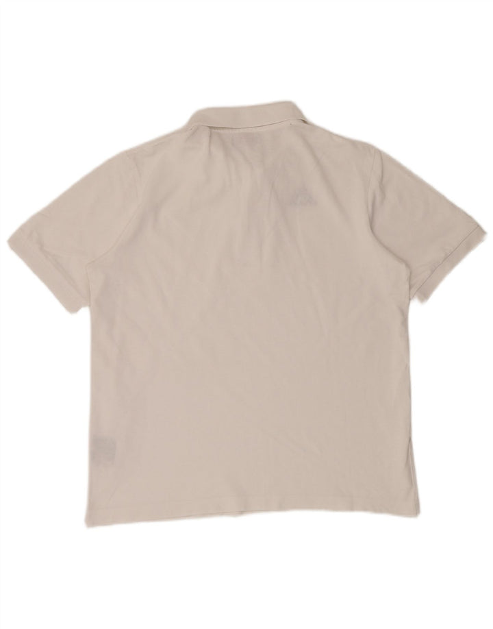 KAPPA Herren Poloshirt Mittelweiße Baumwolle