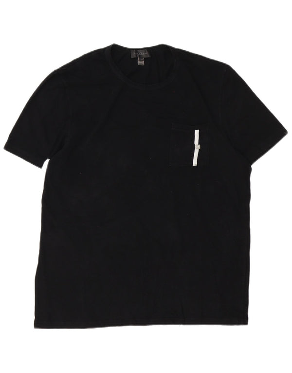 Richmond Herren T-Shirt Top IT 52 Large Schwarz Baumwolle