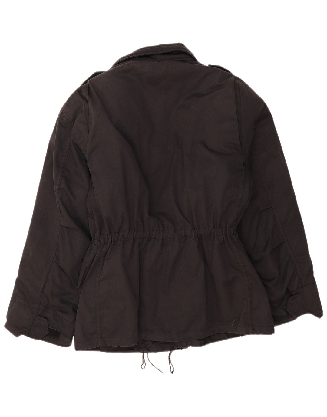 Vintage Herren Militärjacke UK 36 Small Schwarz