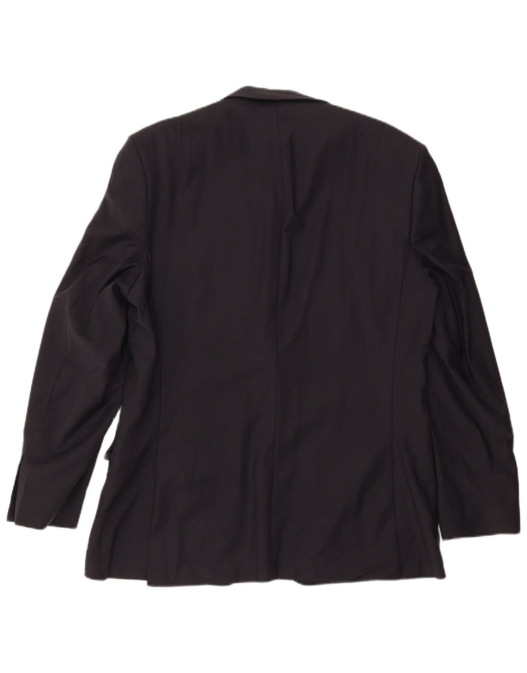 ZARA Herren-Blazer mit 2 Knöpfen, EU 54, XL, marineblaue Wolle