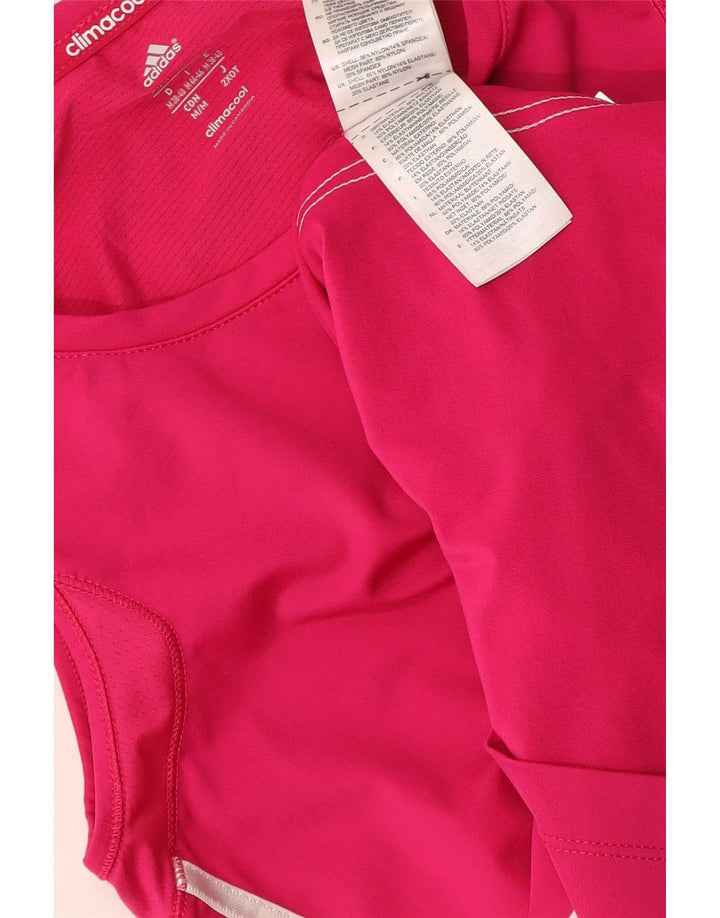 Adidas Damen Climacool Weste Top UK 12/14 Mittelrosa Polyamid