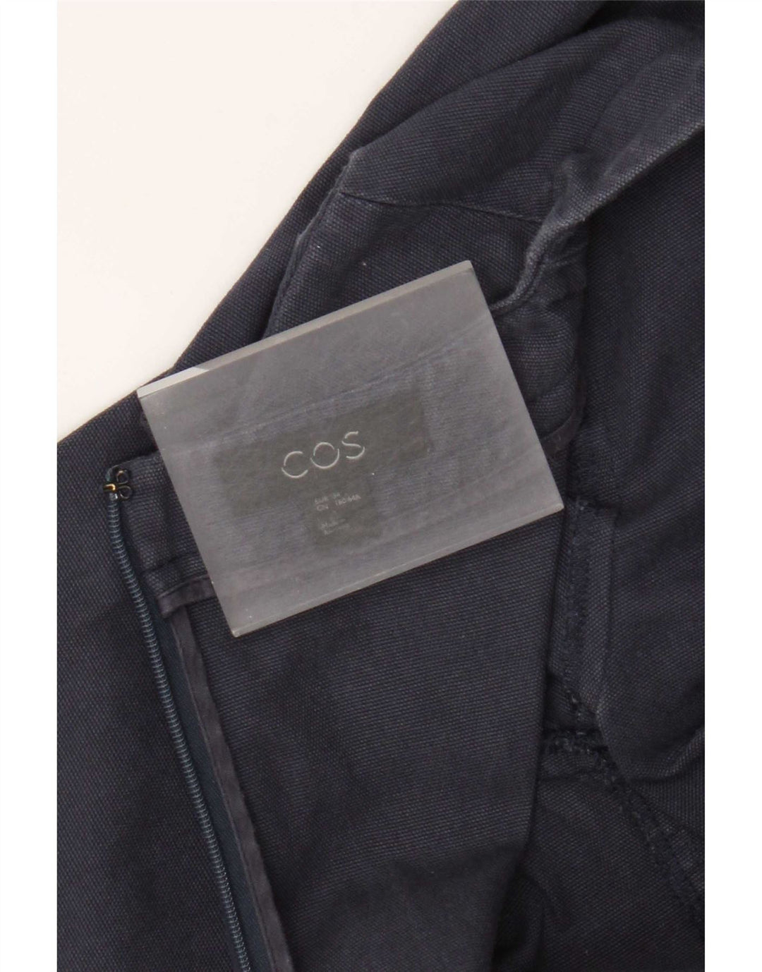 Cos Damen-Overall mit langen Ärmeln, EU 34, XS, Marineblau