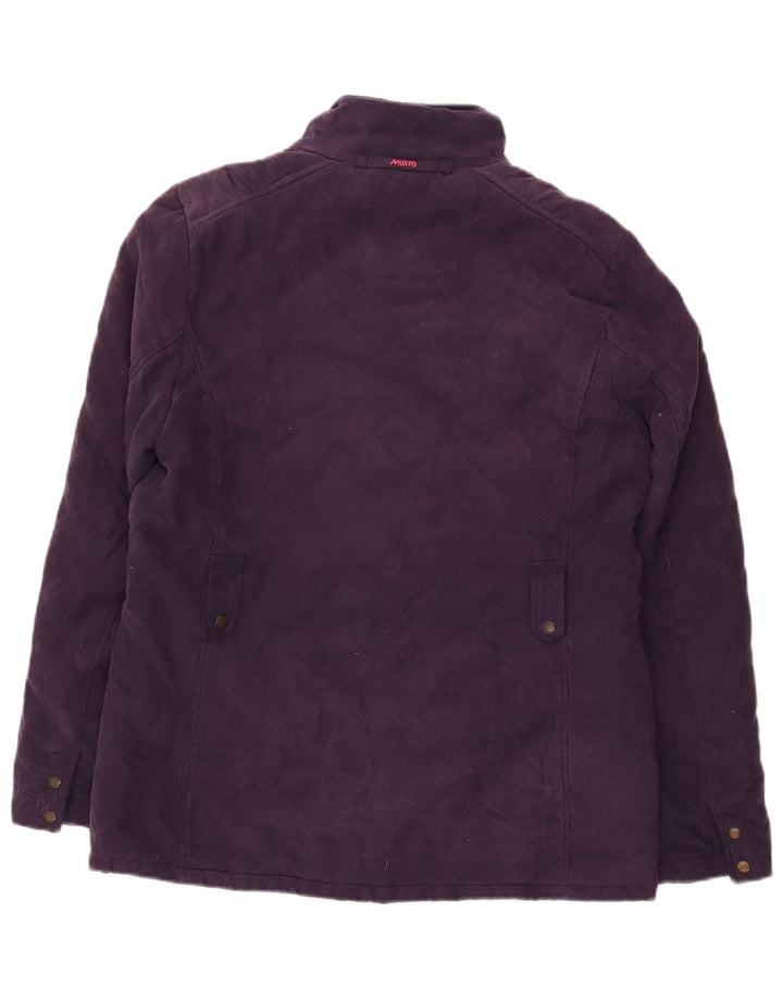 Musto Womens Signature Steppjacke UK 14 Large Lila Polyester