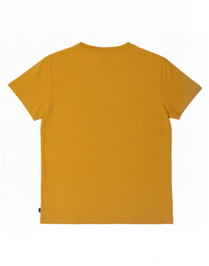 Superdry Herren T-Shirt Top Large Gelb Baumwolle