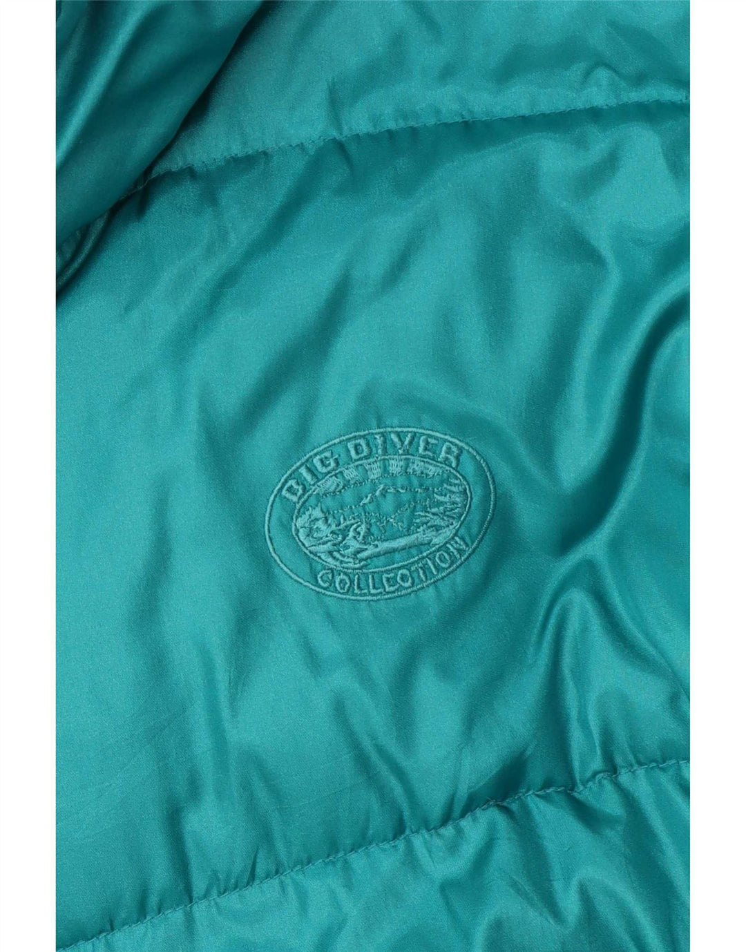 Vintage Herren Wattierte Jacke UK 42 XL Blau