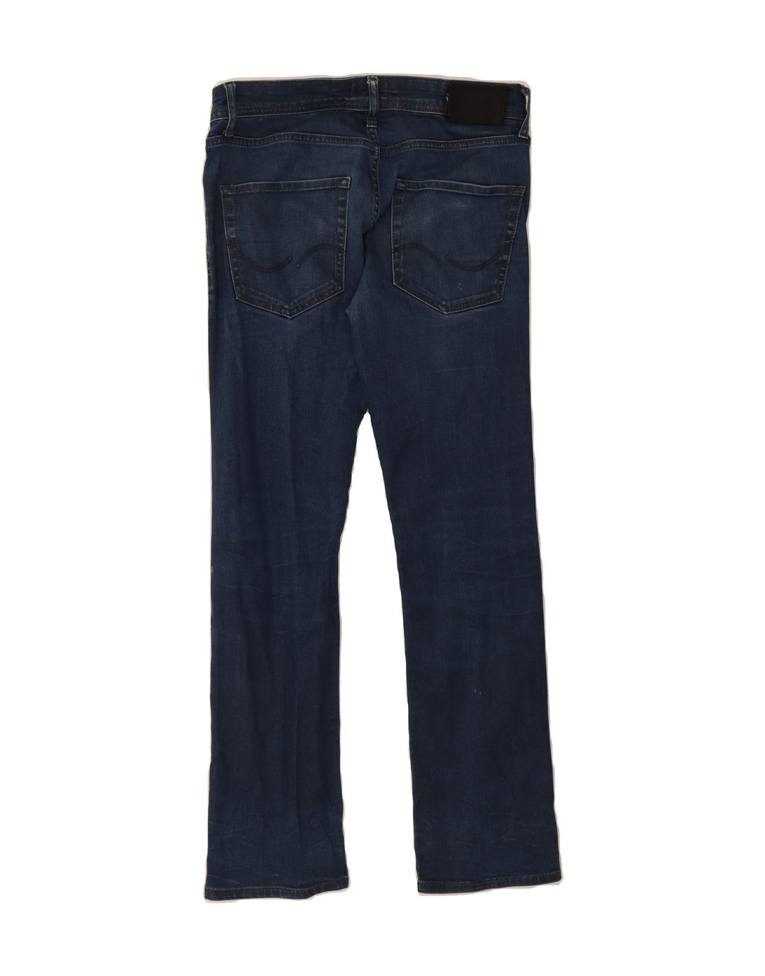JACK & JONES Womens Clark Regular Fit Slim Jeans W32 L32 Blue Cotton Vintage Jack & Jones and Second-Hand Jack & Jones from Messina Hembry 