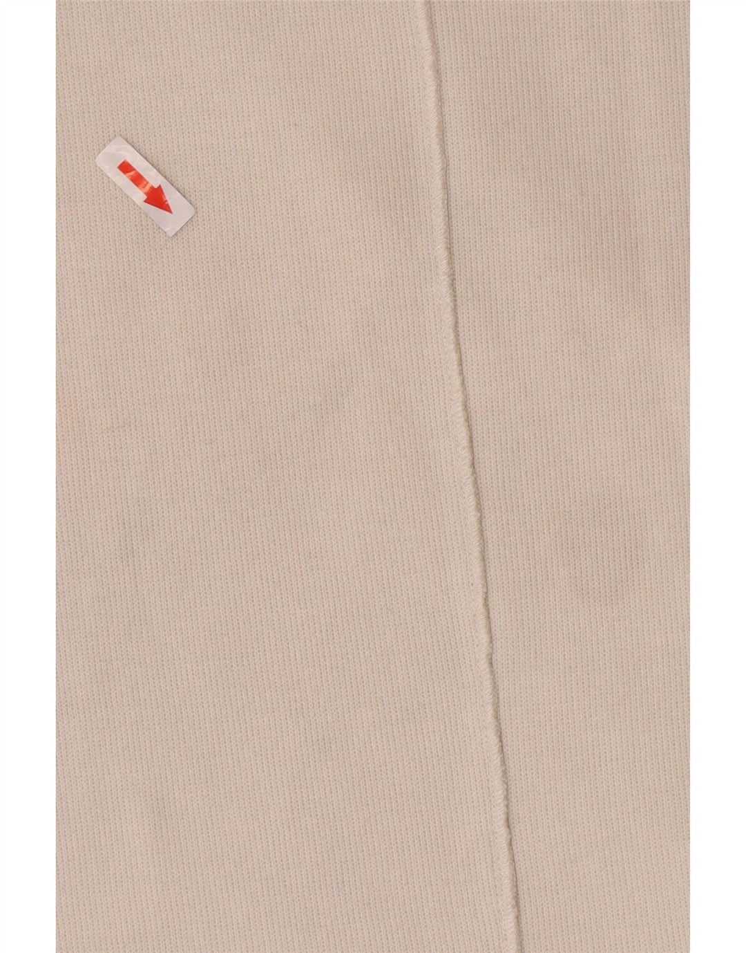 Zara Damen Top Langarm UK 14 Mittelweiße Baumwolle