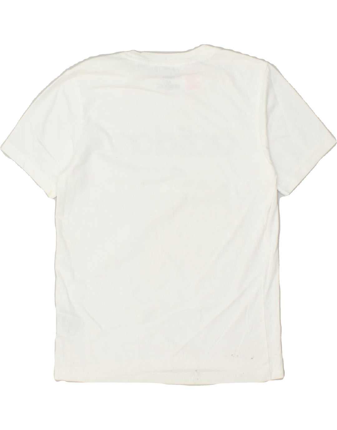 ADIDAS Boys Graphic T-Shirt Top 11-12 Years Medium  White Cotton | Vintage Adidas | Thrift | Second-Hand Adidas | Used Clothing | Messina Hembry 