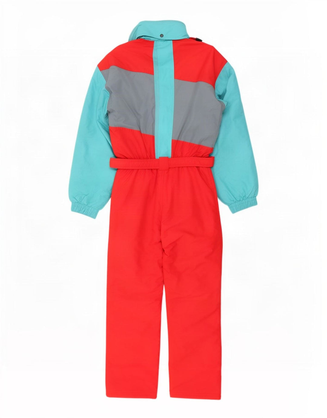 Etirel Herren-Skioverall mit Kapuze, klein, rot, Farbblock