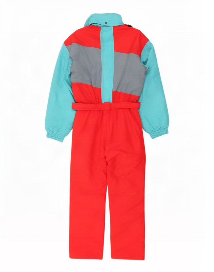 Etirel Herren-Skioverall mit Kapuze, klein, rot, Farbblock