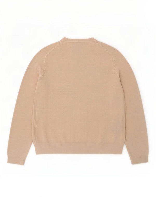 Marks & Spencer Damen-Pullover mit Rundhalsausschnitt, Gr. 16, Größe L, Rosa, Acryl