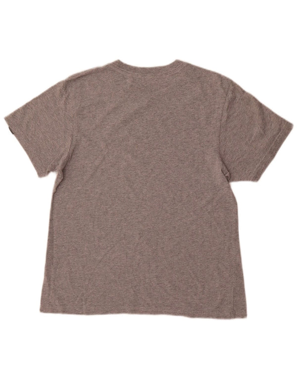 Vans Boys Graphic T-Shirt Top 12-13 Years Large Grey Flecked Cotton